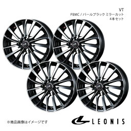 LEONIS/VT ヴィッツ 130系 純正タイヤサイズ(195/45-17) アルミホイール4本セット【17×6.5J 4-100 INSET50 PBMC】0036344×4