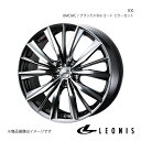 LEONIS/VX フェアレディZ Z33 4ポットキャリパー ホイール 1本 0033287【19×8.0J 5-114.3 INSET38 BMCMC(ブラックメタルコート ミラーカット)】(2)