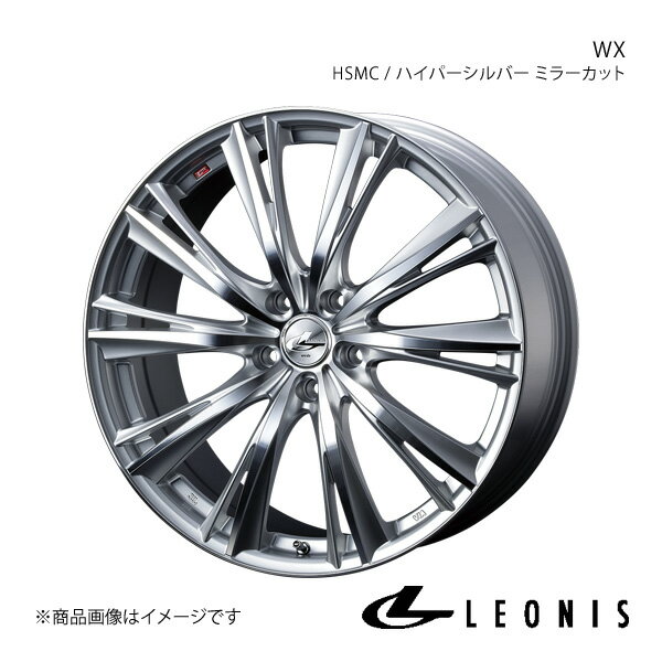 LEONIS/WX アルファード 30系 2.5L車 アルミホイール4本セット【17×7.0J 5-114.3 INSET42 HSMC】0033883×4