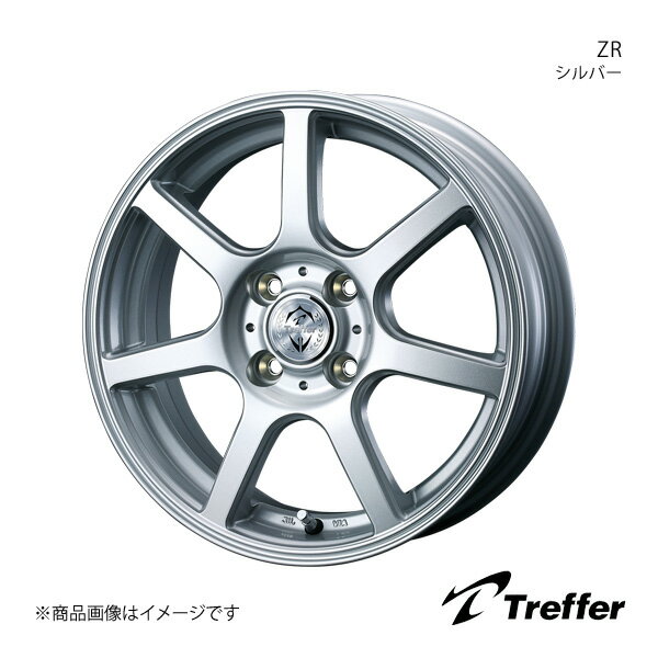 Treffer/ZR モコ MG33S アルミホイール1本【13×4.5J 4-100 INSET45 シルバー】0034180