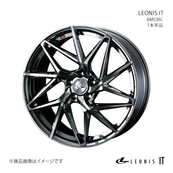 LEONIS IT エクリプスクロス GK/GL系 アルミホイール 1本単品 0040615【18×8.0J 5-114.3 INSET42 BMCMC】