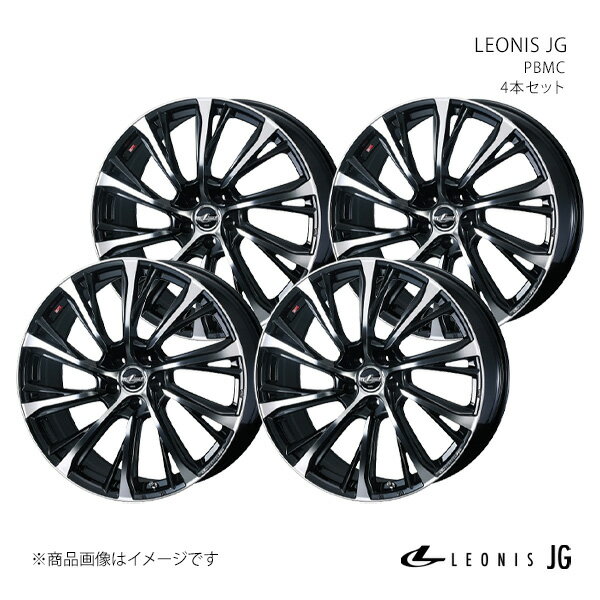 LEONIS JG デュアリス J10 ホイール 4本セット 0042230×4 【16×6.5J 5-114.3 INSET40 パールブラックミラー】