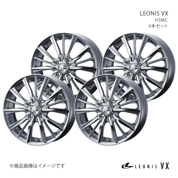 LEONIS VX レオニス ブイエックス ホイール 4本セット 0033229×4 【14×4.5J 4-100 INSET45 HSMC】