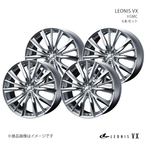 LEONIS VX スカイライン V37/4WD ノーマルキャリパー(電動パーキングブレーキ装着車除く) アルミホイール 4本セット 0033285×4【19×8J 5-114.3 INSET38 HSMC】