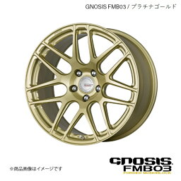 GNOSIS FMB03 トヨタ アルファード/ヴェルファイア DBA-GGH30W（後期3.5L） ホイール 2本 【 19×8.5J 5-114.3 INSET38 プラチナゴールド】