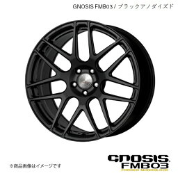 GNOSIS FMB03 レクサス LS460-F SPORT DBA-USF40 1台分 ホイール【19×8.5J 5-120 INSET28】×2本【19×9.5J 5-120 INSET35】×2本 ブラックアノダイズド