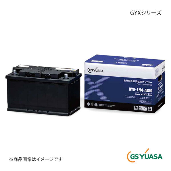 GS YUASA GS楢 Хåƥ꡼ GYX꡼ GYX-LN4-AGM-EU