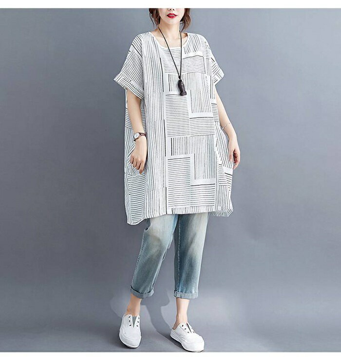 チュニック 半袖 チュニックワンピース ブラウス チュニック 半袖 レディース Tシャツ ロングTシャツ 大人可愛い プルオーバー クルーネック トップス 森ガール キレイめ 大きいサイズ 体型カバー ゆったり カジュアル