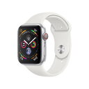 MTVR2J/A [ホワイトスポーツバンド] apple Apple Watch Series 4 GPS+Cellularモデル 44mm スマートウォッチ