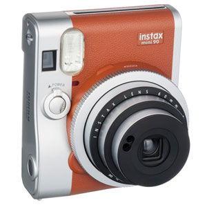 instax mini 90 チェキ ネオクラシック [ブラウン] 富士フイルム インスタントカメラ