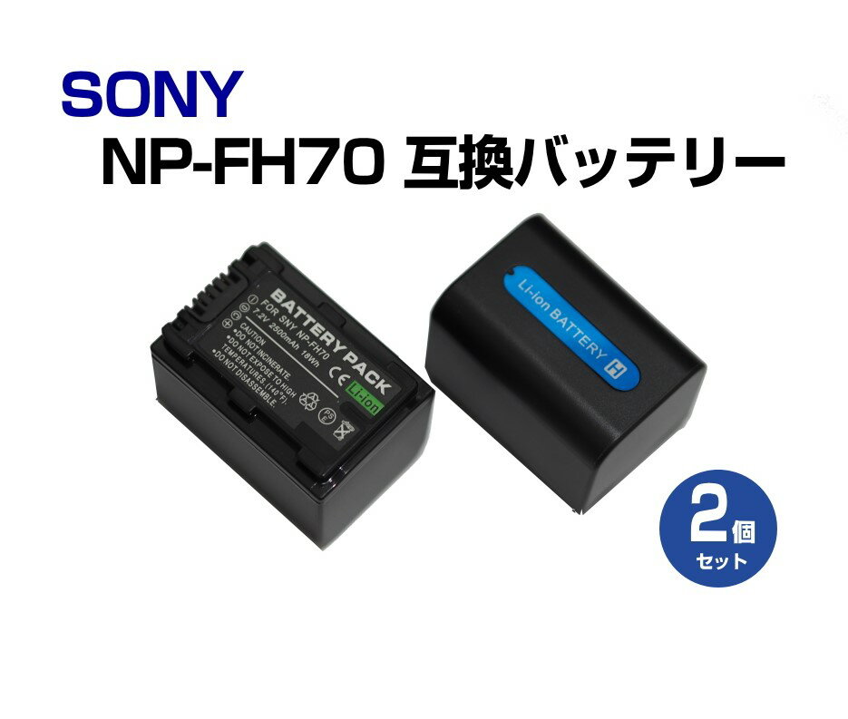      SONY \j[ 2Zbg@NP-FH70 ݊ obe[ 2500mAh eʃ^Cv cʕ\t