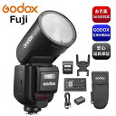 【あす楽対応 365日出荷】GODOX V1Pro-F 技適マーク バッテリーPSEマーク付き TTL Type-C充電ポート 1/8000HSS 76W 2.4G フラッシュ スプリットサブフラッシュデザイン FUJIFILM 富士フイルム v1 pro