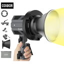 【PSEマーク認証&日本語説明書】COLBOR CL60 超軽量ライト 65W 色温度2700-6500Kデュアル色温度 CRI96 APP制御可 10種類照明...