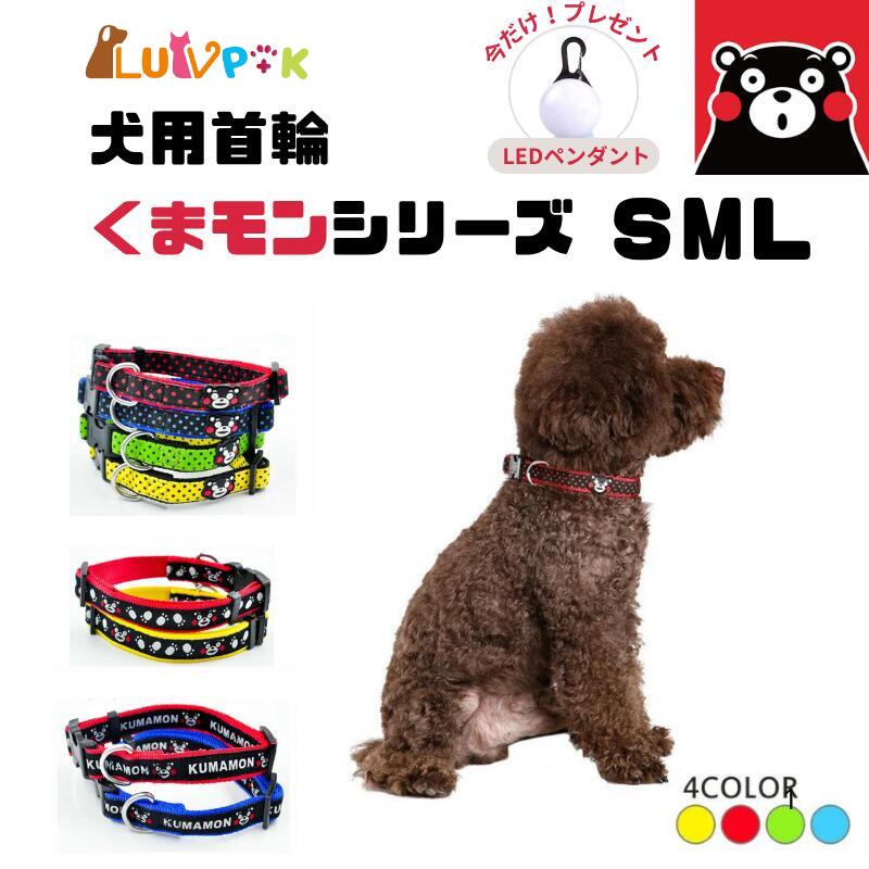 ★在庫一掃セール★在庫限り598円～【LEDライトおまけ付】 首輪 犬首輪 犬の首輪 首輪犬 カラー 犬用 ド..