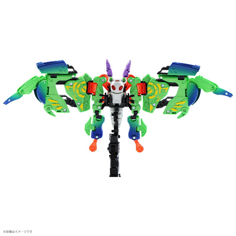 52TOYS BEASTBOX BB-50 KITE-MOSS(カイトモス) 変形玩具 キューブ フィギュア 男の子 おもちゃ 変形 合体 ロボット ロボ 蛾 虫 昆虫 繭 羽 蚕 カイコ お蚕様