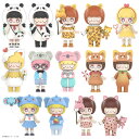 52TOYS BLINDBOX KIMMY&MIKI アニマルシリーズ2 トレーディングフィギュア コレクショントイ ブラインド 動物 あにまる 小象 ひよこ コアラ ヒョウ レッサーパンダ