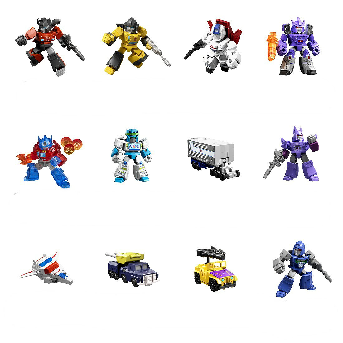 Blokees トランスフォーマー 71405 DV05 トレイター・トゥ・タイラニー 1BOX12個セット 可動フィギュア 動く コレクション トイ ブロッキーズ ブロッキース Transformers 車 ロボ かっこいい 小さい