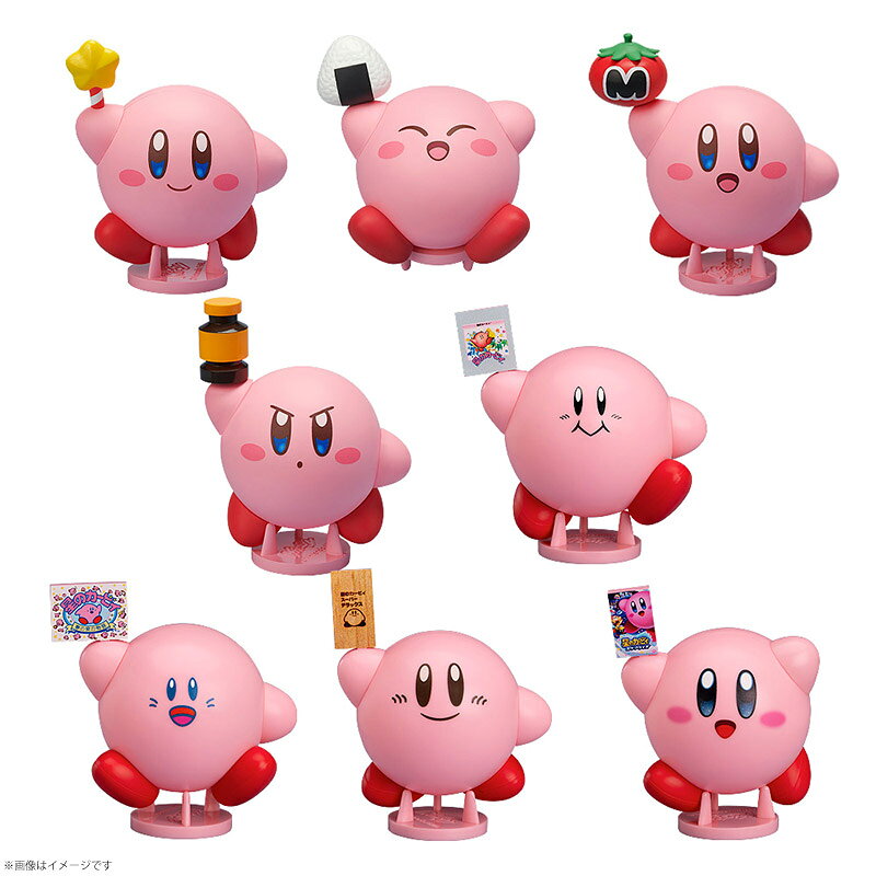 ころころいど カービィ デラックス 1BOX8個セット 星のカービィ フィギュア ソフビ トイ ゲーム 任天堂 Nintendo グッドスマイルカンパニー かわいい コンプリートBOX