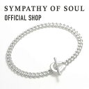 シンパシーオブソウル ブレスレット メンズ 【公式】シンパシーオブソウル SYMPATHY OF SOUL ミディアムホースシュートグルブレスレット カーブ【メーカー直営】送料無料 | シンパシー オブ ソウル ブレスレット メンズ アクセサリー ブランド ジュエリー シルバー925 ホースシュー 馬蹄 喜平チェーン ギフト