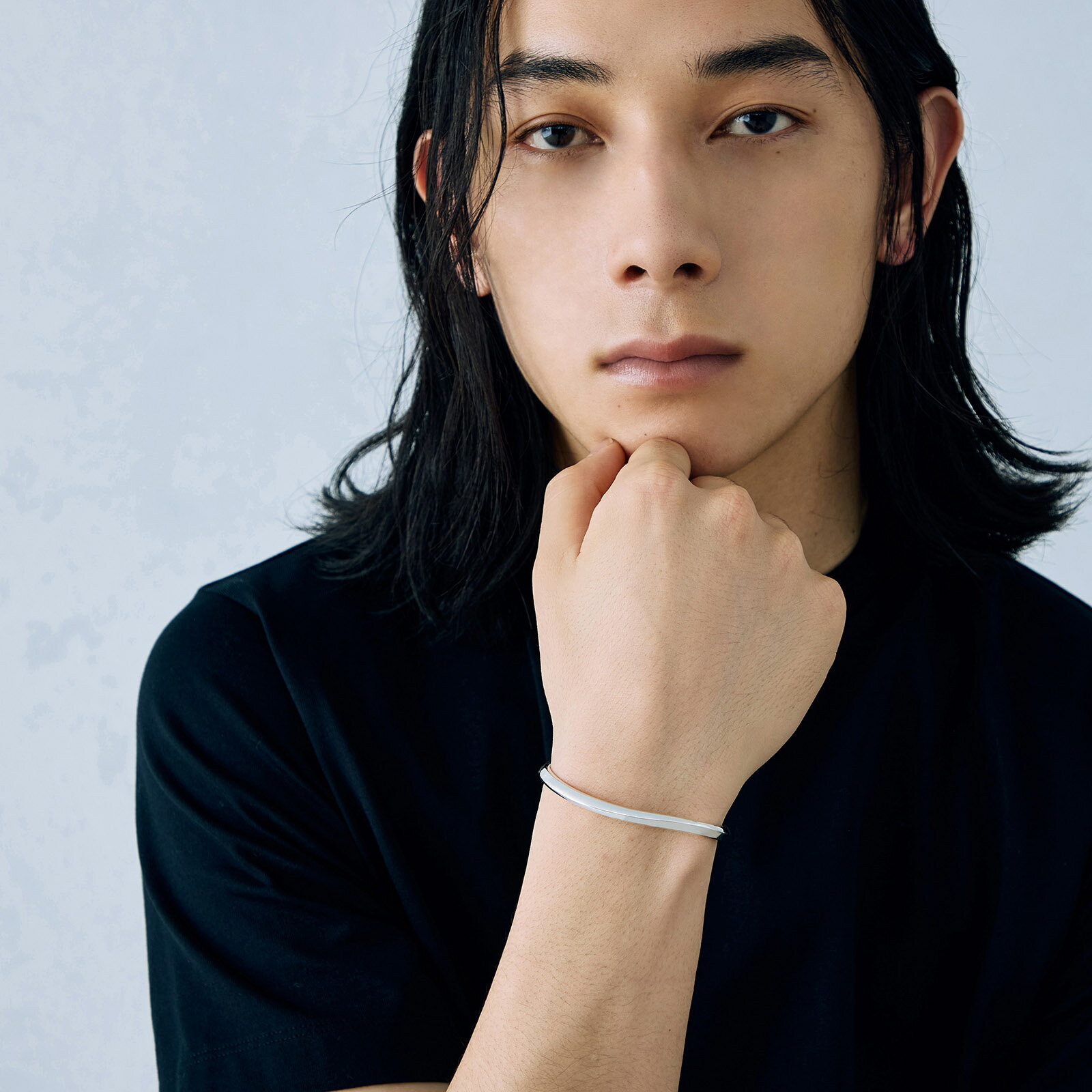 シンパシーオブソウル 【公式】 ブレスレット メンズ シルバー プレーン 30,000円台 エクスプレッションバングル シルバー メーカー直営 送料無料 アクセサリー ジュエリー シルバー925 プレゼント ギフト