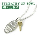 【公式】シンパシーオブソウル SYMPATHY OF SOUL モーテルキーネックレス【メーカー直営】送料無料 | シンパシー オブ ソウル ネックレス メンズ アクセサリー ジュエリー ブランド シルバー925 K18 18金 ゴールド モーテルキー ホースシュー 馬蹄 鍵