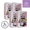 【正規販売店】(スッポン にんにく 卵黄油 プレミアム)(60粒×4袋)×4箱 約480日分 国産 送料無料 ニンニク卵黄 にんにく卵黄 エンチームサプリメント シナプス 黒酢 健康食品 ギフト 【正規販売店】 夏対策 サプリ