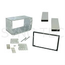 汎用 2din ナビ取付 用 フェイスパネル 取付キット 100mm Connects2 CT23UN01 universal fitting kit 100mm double din fascia plates (57)