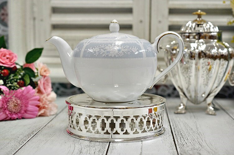 シルバー　ポットウォーマー　イタリア製　Royal Family ロイヤルファミリー テーブル　キッチン雑貨　紅茶　ティーポット