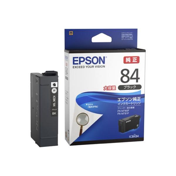 樂天商城 - EPSON エプソン 【メーカー純正品】 インクカートリッジ (ブラック/大容量) ICBK84
