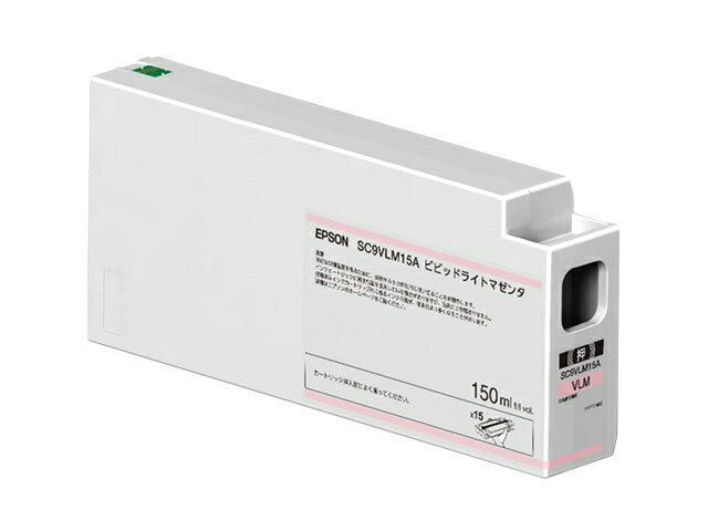 樂天商城 - EPSON エプソン インクカートリッジ(ビビッドライトマゼンタ/150ml) SC9VLM15A