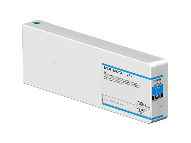 樂天商城 - EPSON エプソン インクカートリッジ(シアン/700ml) SC9C70A