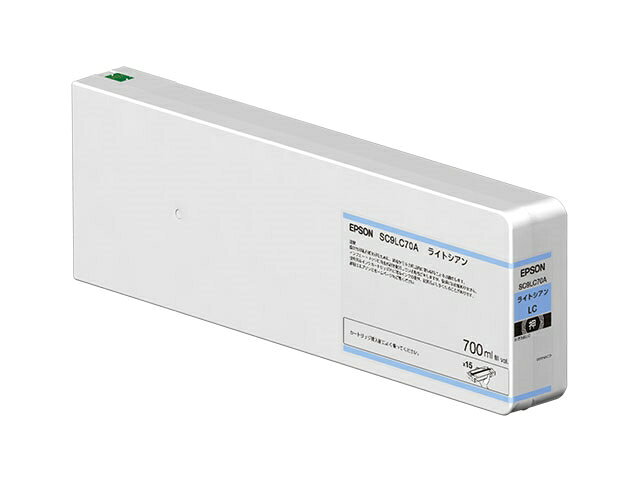 Rakuten - EPSON エプソン インクカートリッジ(ライトシアン/700ml) SC9LC70A
