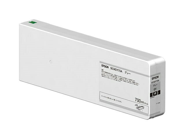 Rakuten - EPSON エプソン インクカートリッジ(グレー/700ml) SC9GY70A