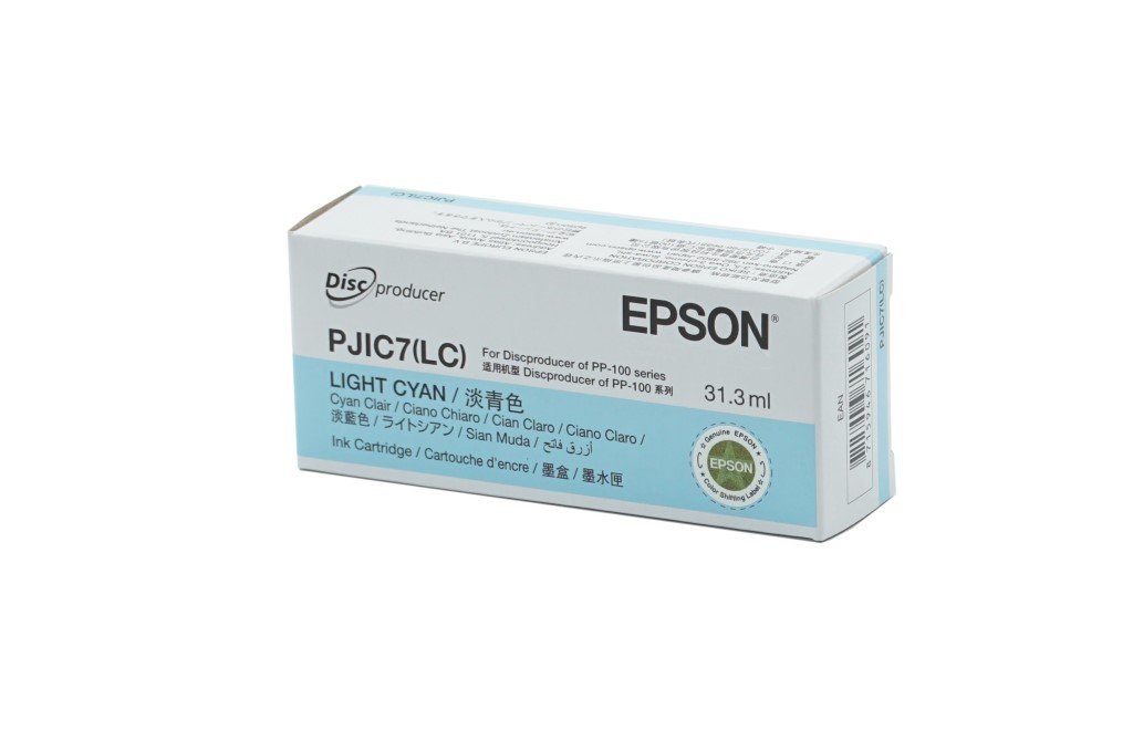 樂天商城 - EPSON エプソン ディスクデュプリケーター用 インクカートリッジ ライトシアン PJIC7LC