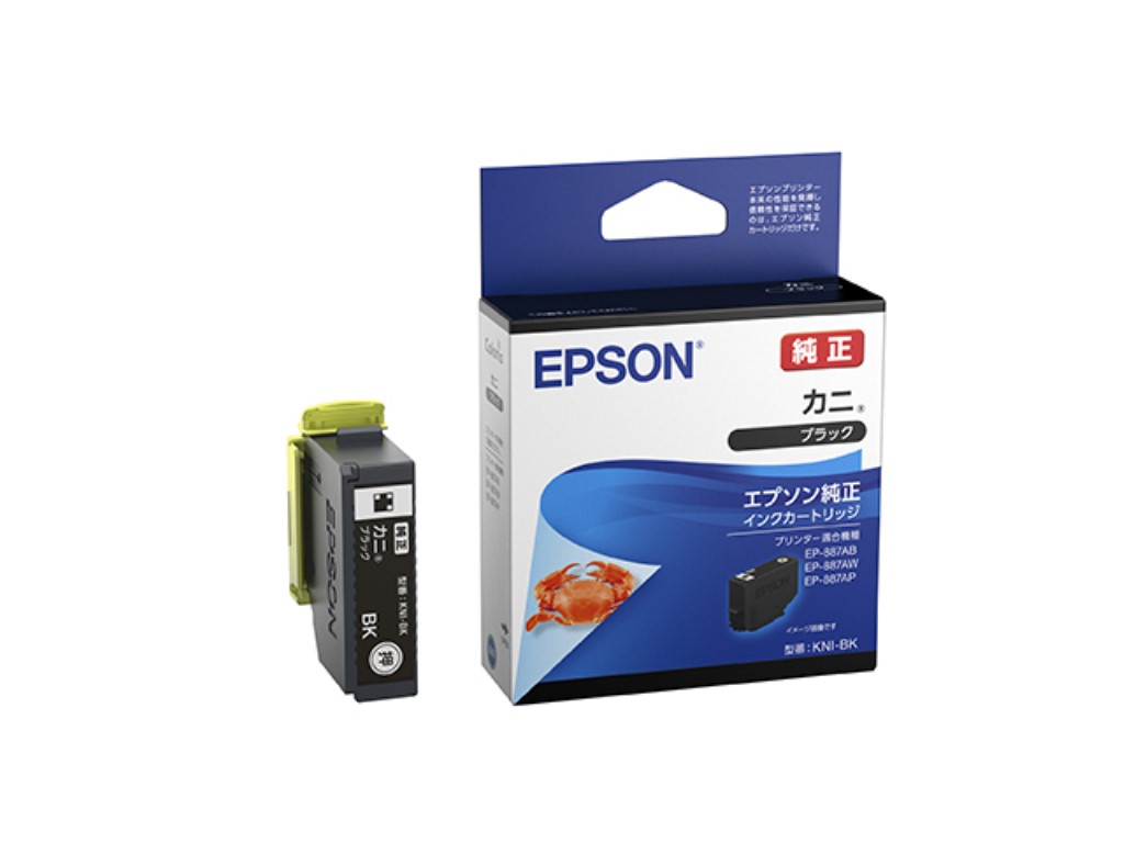 Rakuten - EPSON エプソン インクカートリッジ/カニ(ブラック) KNI-BK