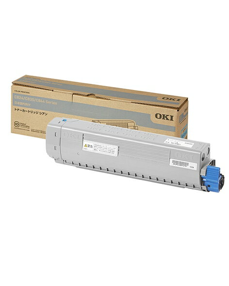 OKI トナーカートリッジ シアン(C844dnw/835dnwt/835dnw/824dn) TC-C3BC1(2)