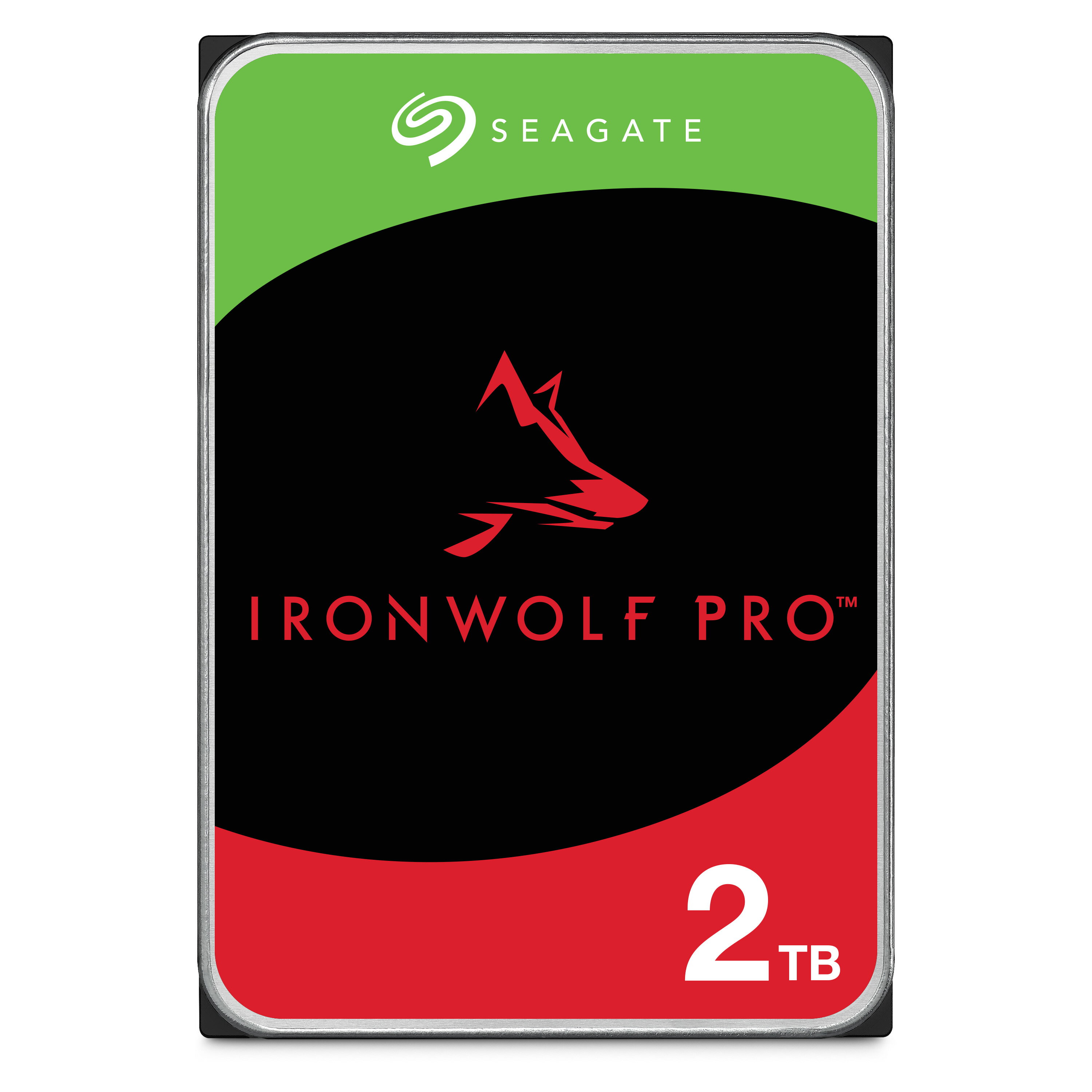 Seagate シーゲイト IronWolf Pro 3.5インチ 【データ復旧 3年付】 2TB 内蔵 ハードディスク HDD CMR 5年保証 6Gb/s 256MB 7200rpm 24時間稼動 PC NAS ST2000NT001