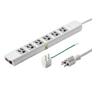 Rakuten - サンワサプライ 雷ガードタップ 3P・6個口 3m TAP-SP36MG-3