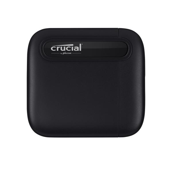 Crucial X6 外付け SSD 2TB 【PS5/PS4 動作確認済み】 USB Type-C 最大読込速度800MB/秒 正規代理店保証品 CT2000X6SSD9