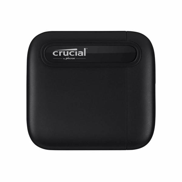 Crucial X6 外付け SSD 500GB 【PS5/PS4 動作確認済み】 USB Type-C 最大読込速度540MB/秒 正規代理店保証品 CT500X6SSD9