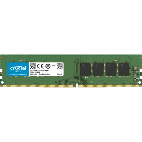 Crucial fXNgbvp݃ 8GB(8GBx1) DDR4 3200MT/s(PC4-25600) CL22 UDIMM 288pin CT8G4DFRA32A