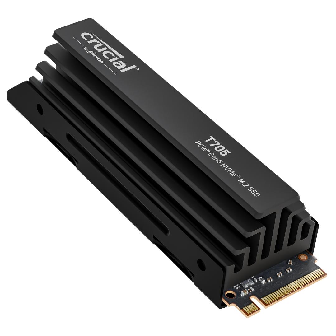 Crucial(N[V) T705 2TB 3D NAND NVMe PCIe5.0 M.2  SSD q[gVNf ő14,500MB/b CT2000T705SSD5-JP Kۏؕi