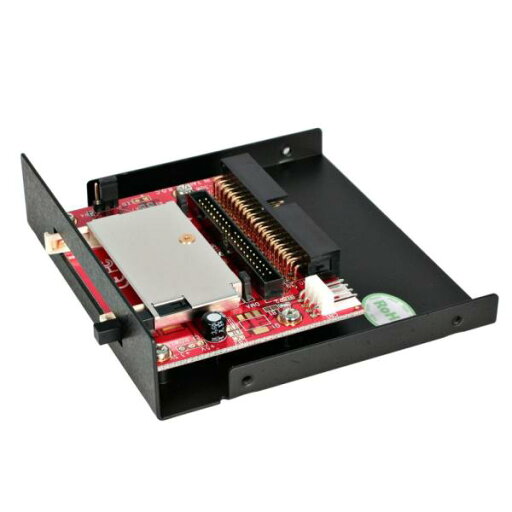 CFカード - IDE変換アダプタ IDE40ピン/44ピン接続コンパクトフラッシュカードリーダー 3.5インチベイ/PCI拡張スロットに設置可能 35BAYCF2IDE CFカード - IDE変換アダプタ IDE40ピン/44ピン接続コンパクトフラッシュカードリーダー 3.5インチベイ/PCI拡張スロットに設置可能 35BAYCF2IDE