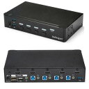 4ポートHDMI KVMスイッチ(1080p) HDMI接続CPU・PCパソコン切替器 3ポートUSB 3.0ハブ SV431HDU3A2(2)