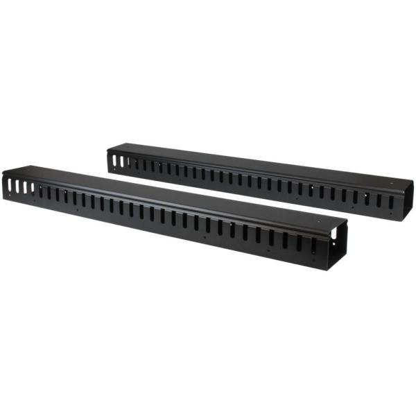 サーバーラック/キャビネット用縦型ケーブルダクト 1.8m ダクト型ケーブルマネージャー CMVER40UF