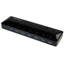 7ポート USB 3.0ハブ 急速充電専用ポート搭載(2ポート x 2.4A)USBバッテリ充電(BC)仕様1.2準拠 ST93007U2C(2)