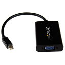 StarTech.com Mini DisplayPort - VGA変換アダプタ 2chステレオオーディオ対応 最大解像度1920x1200/ 1080p MDP2VGAA