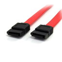 StarTech.com 30cm シリアルATA / SATA ケーブル SATA (7ピン) オス - SATA (7ピン) オス SATA12