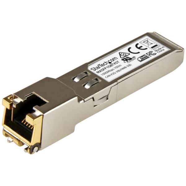 StarTech.com SFPモジュール Cisco Meraki製MA-SFP-1GB-TX互換 1000BASE-TX準拠RJ45銅線トランシーバ M..