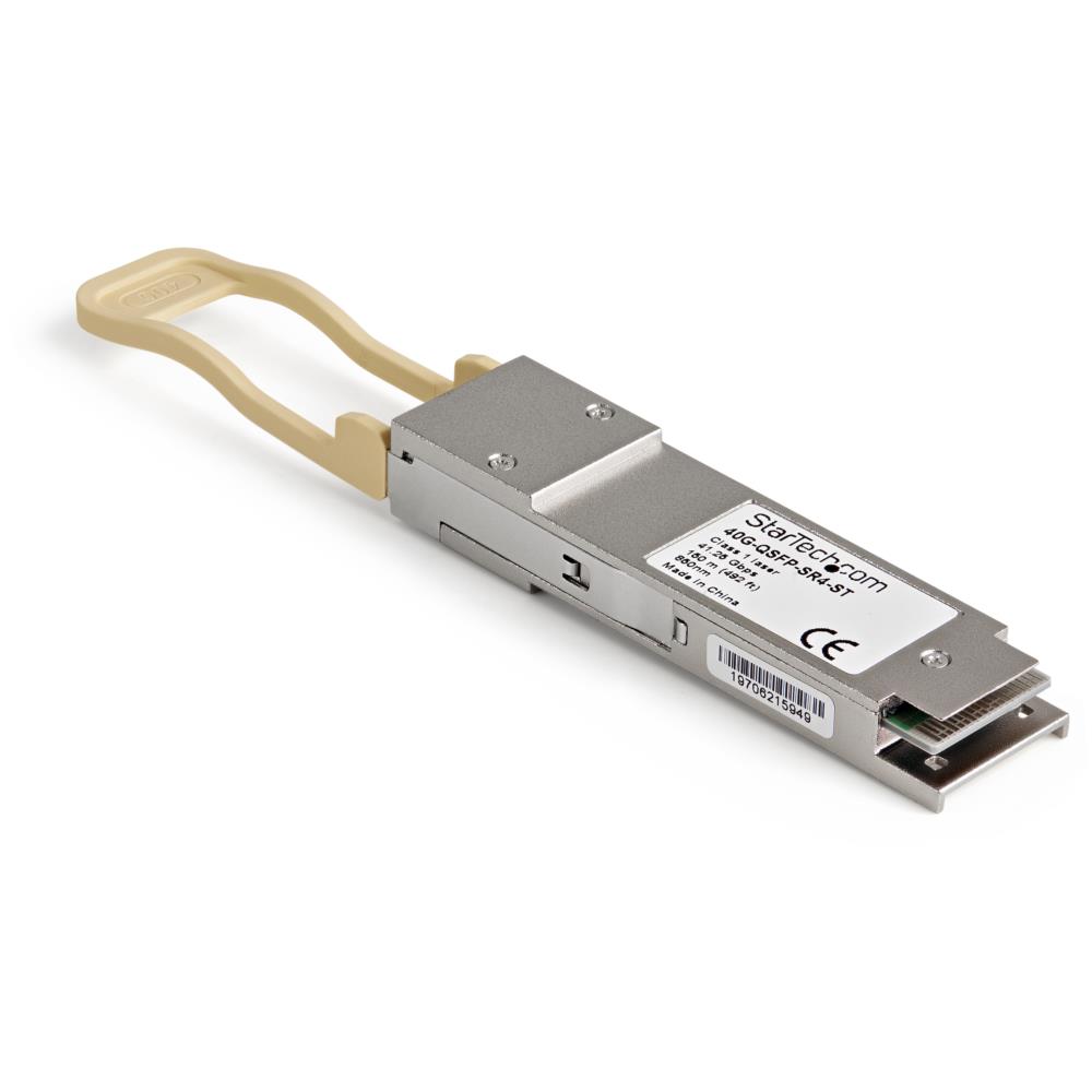 StarTech.com QSFPモジュール Brocade製40GBASE-LR4互換 40GBase-LR4準拠光トランシーバ 40G-QSFP-SR4-ST